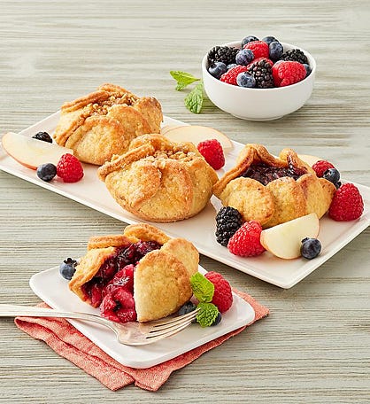 Berry and Apple Mini Pies